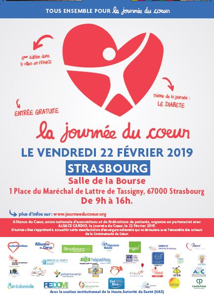 journée coeur Strasbourg 2019